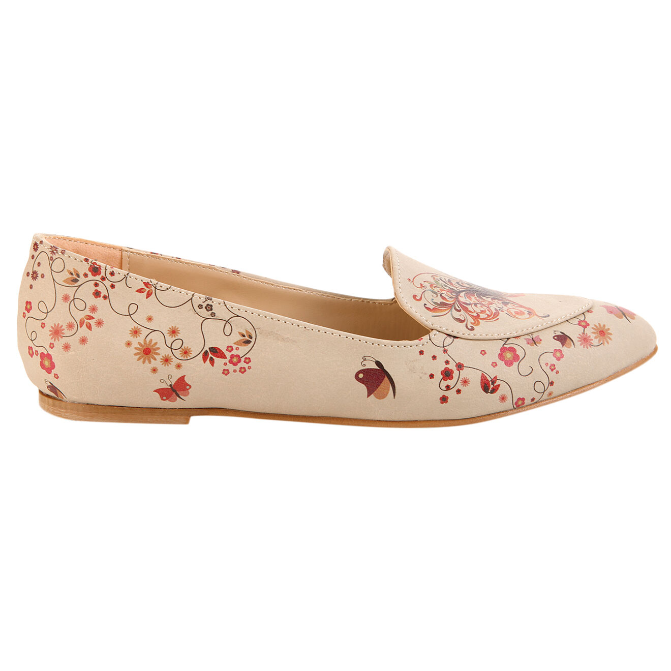 Goby Slippers Illusion beiges