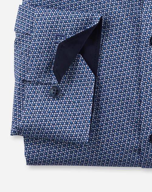 OLYMP| Herren Hemd NO. SIX Super Slim Fit Langarm