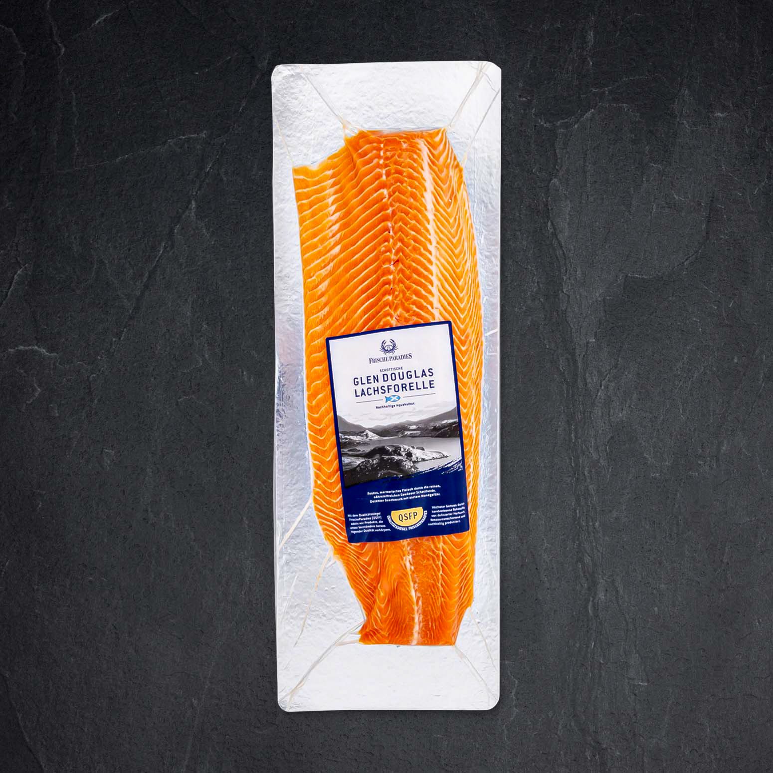 QSFP Glen Douglas Lachsforellenfilet 1.3 Kg