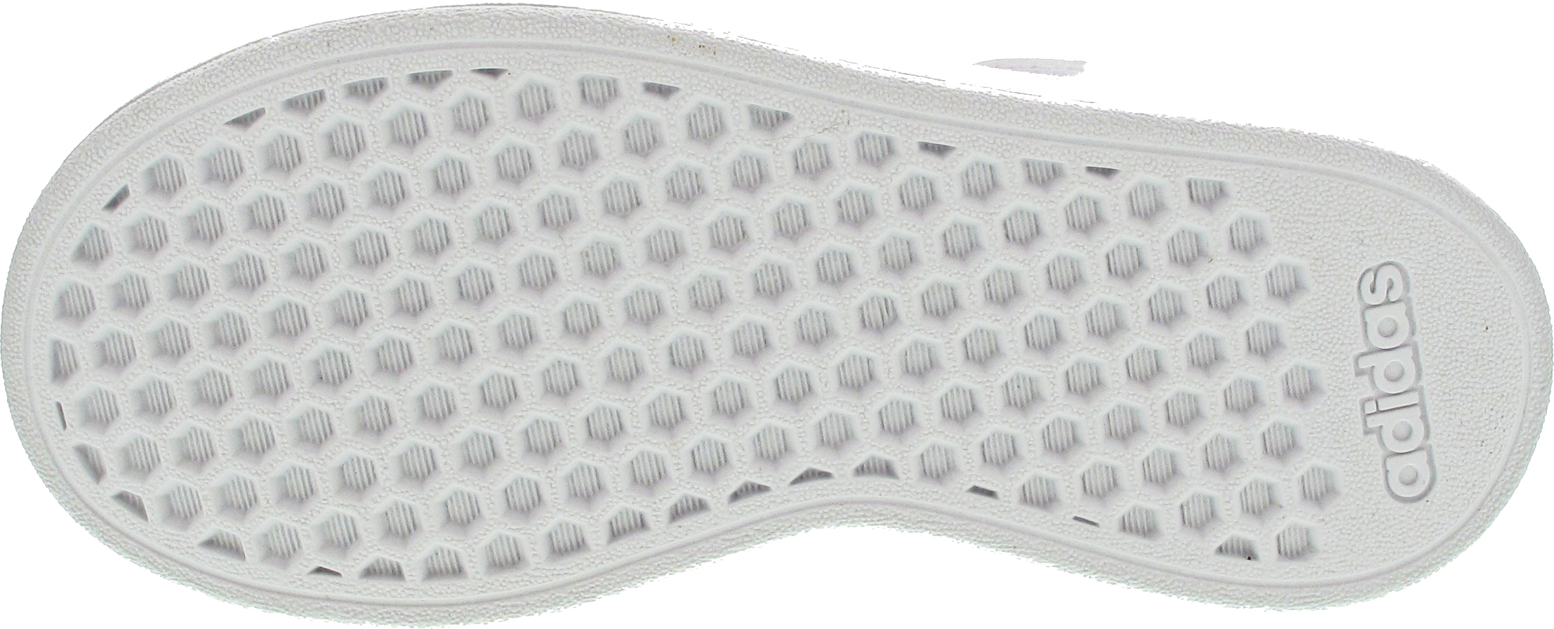 adidas Grand Court 2.0 EL K Sneaker Klett weiß