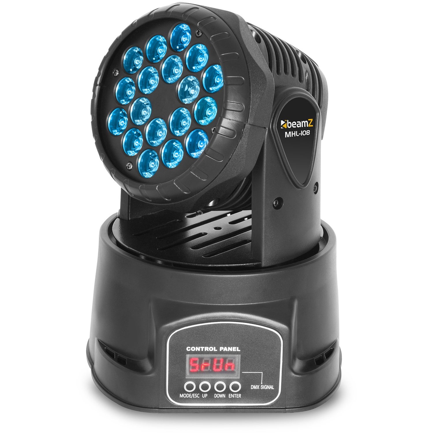 BeamZ MHL108MK3 moving head wash 18x 3W RGB DMX