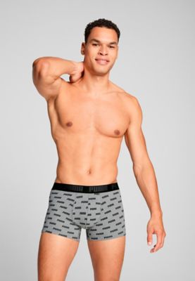 PumaEveryday AOP Print Boxer 2er - grau