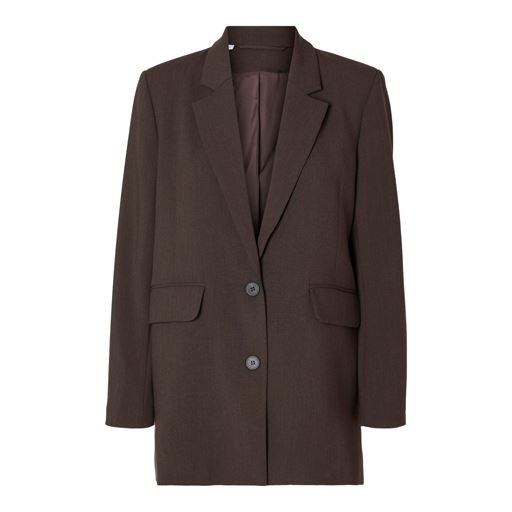Selected Femme Rita Relaxed Blazer, Coffee Bean, 36