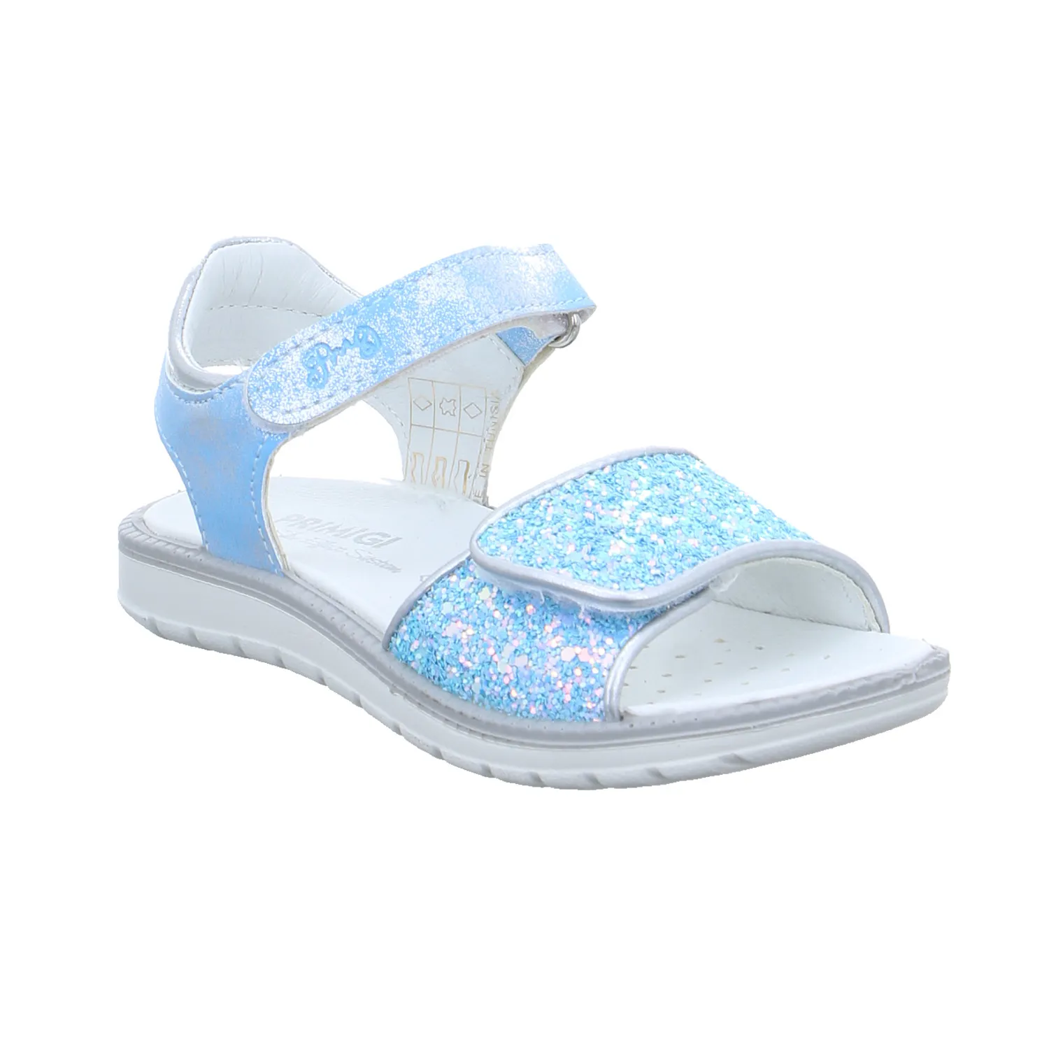 PRIMIGI Mädchen-Sandale Hellblau Leder  Sommerschuh