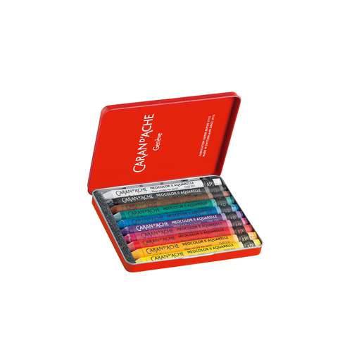 CARAN D'ACHE® NEOCOLOR® II  wasservermalbare Wachspastelle, Metall-Etuis