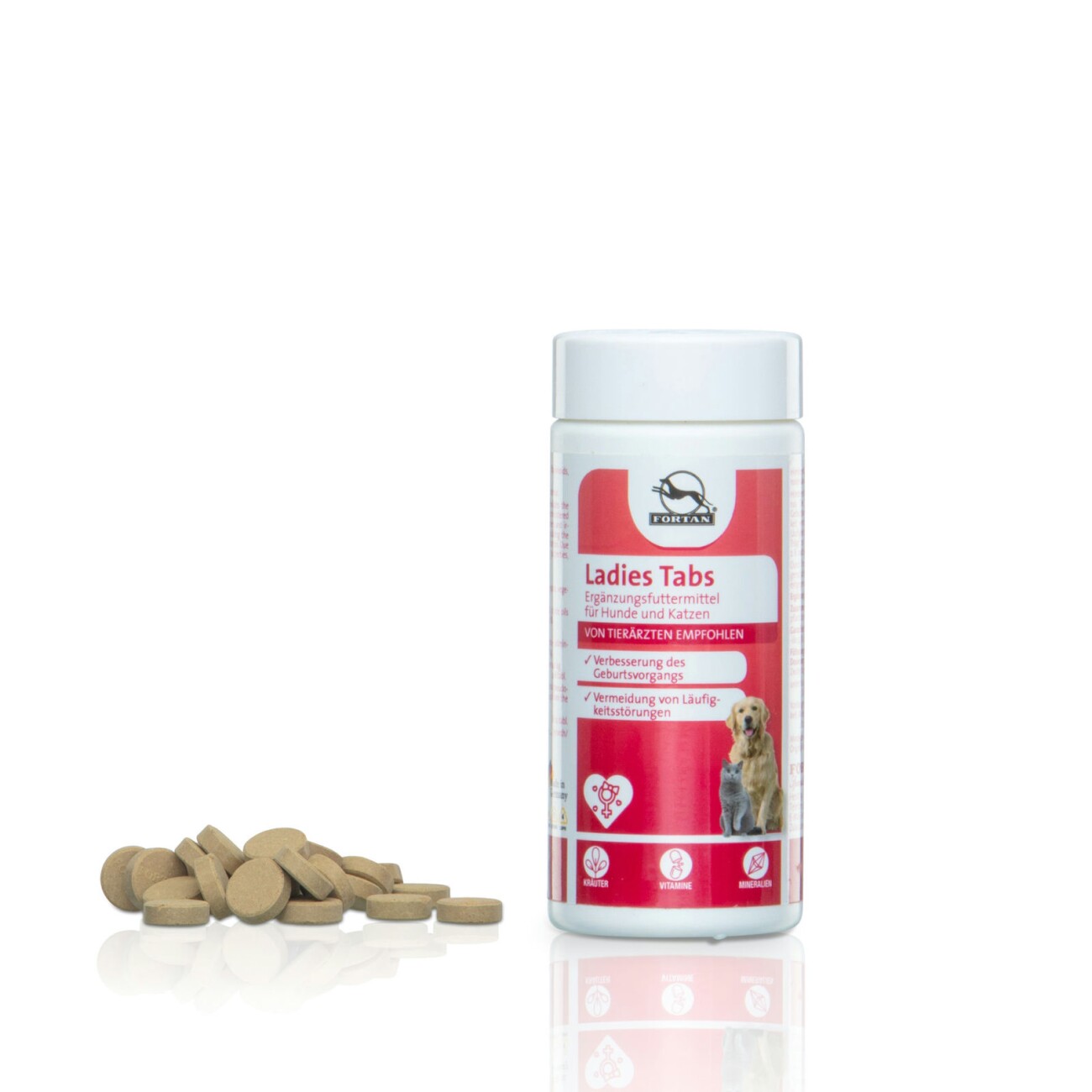 Fortan Ladies Tabs mit Himbeerblätter-Extrakt 90 g