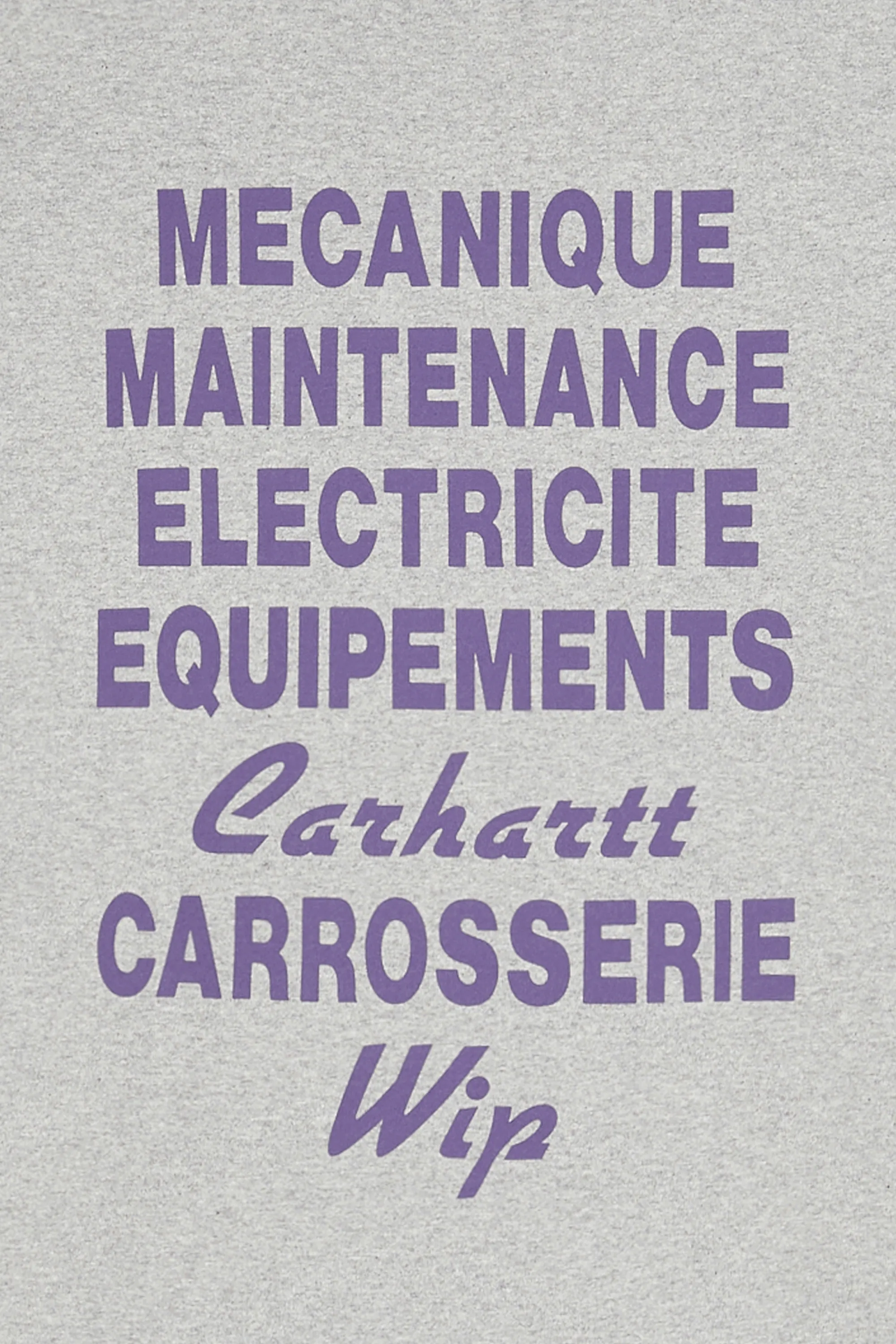 CARHARTT WIP T-shirt S/S Mechanics T-Shirt Gris