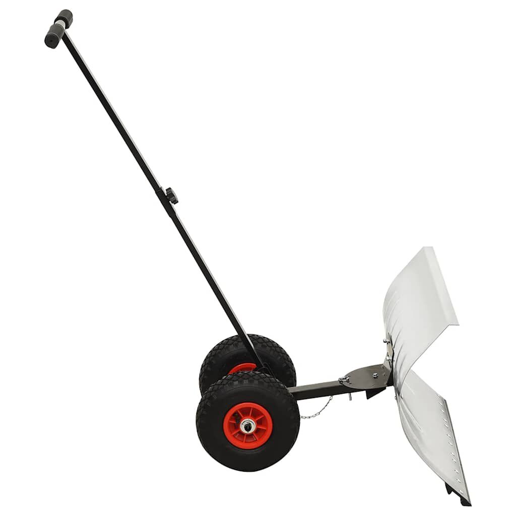 vidaXL Sneeuwschuiver met wielen