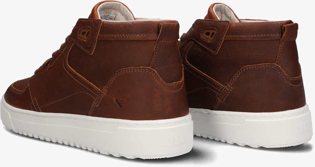 HUB cognac hub hoge sneaker nevada