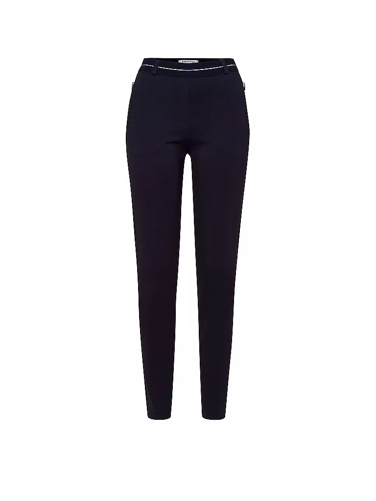 RAPHAELA BY BRAX High Waist Businesshose Super Slim LILLYTH dunkelblau
