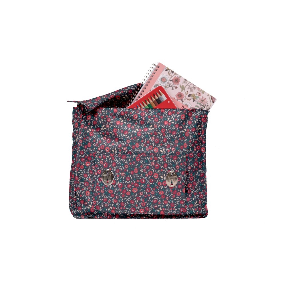 Cartable Camelias Rubis