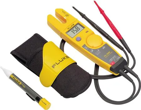 FLUKE T5-H5-1AC-sæt, består af T5-1000 elektriske testere, Hulster H5 og spændingstester 1AC
