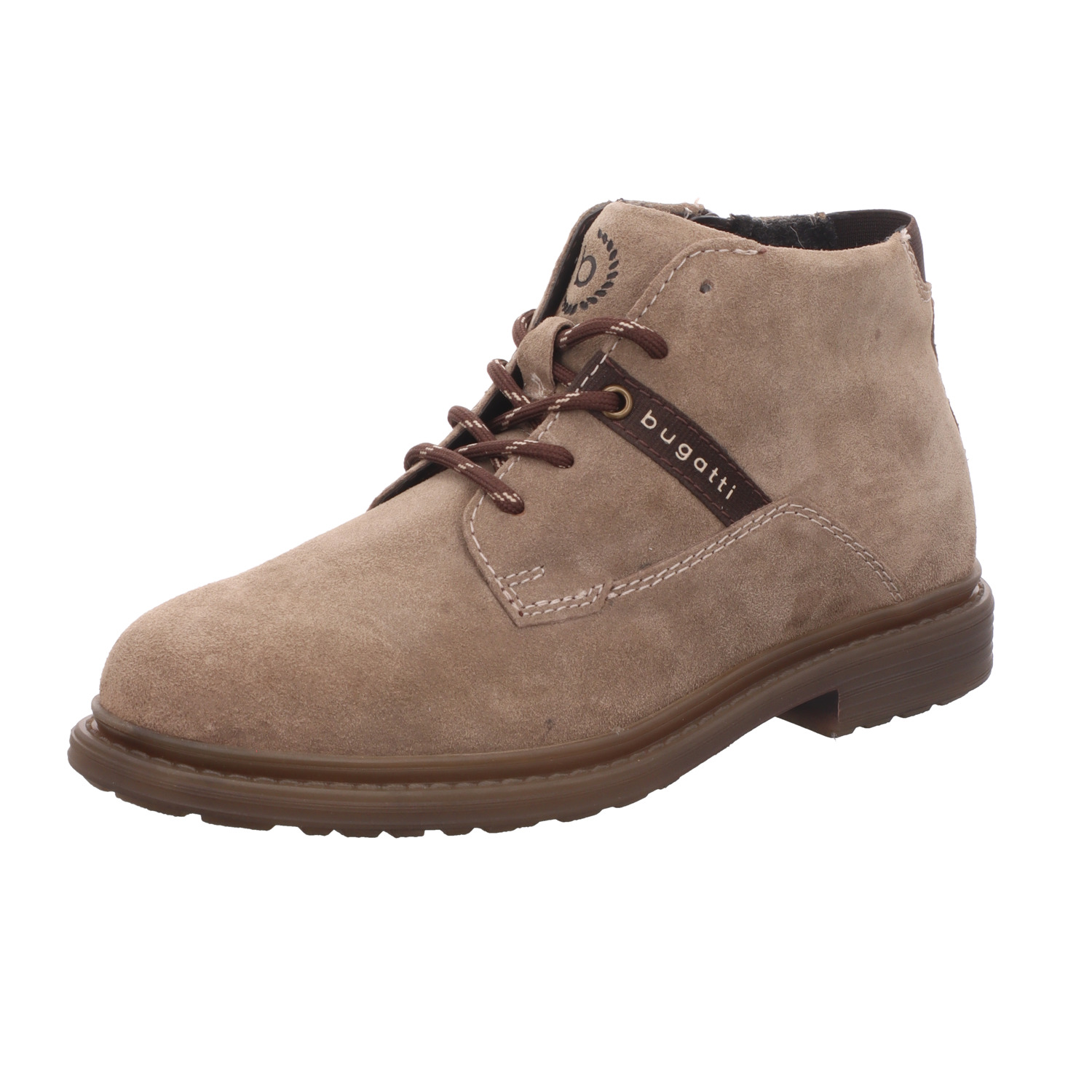 Bugatti Herren-Schnürstiefelette Taupe-Beige