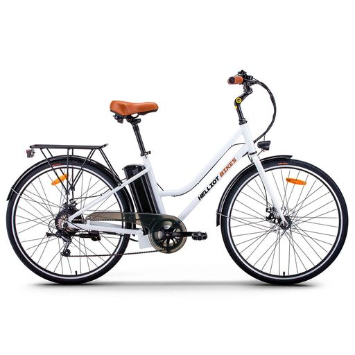 Bicicleta Eléctrica Urbana Helliot Mj1 250w 10ah, 28 Pulgadas
