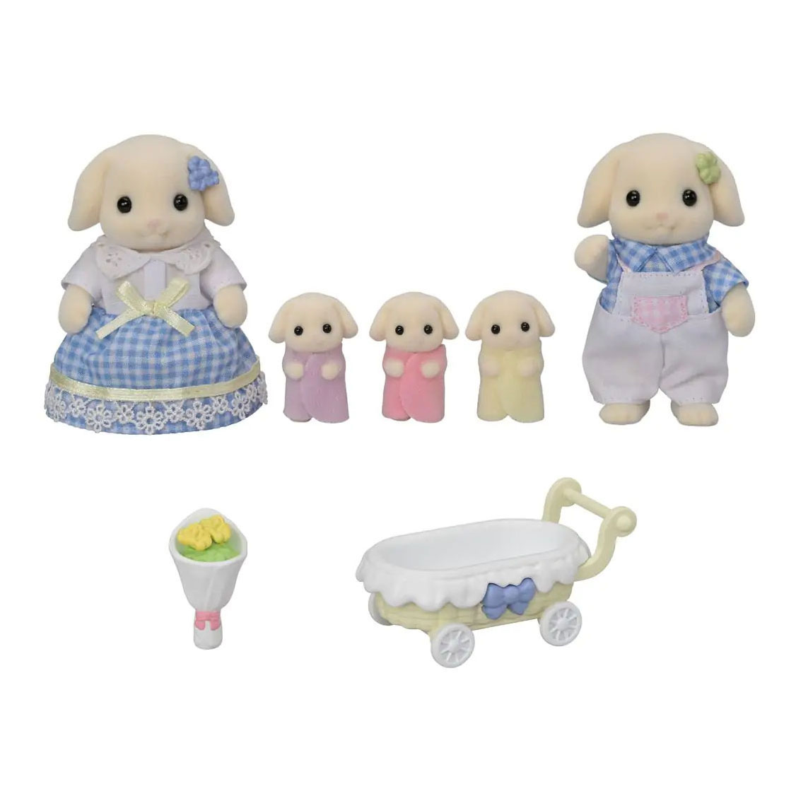 Sylvanian Families 5735 Familie Bloemen Hangoor Konijn