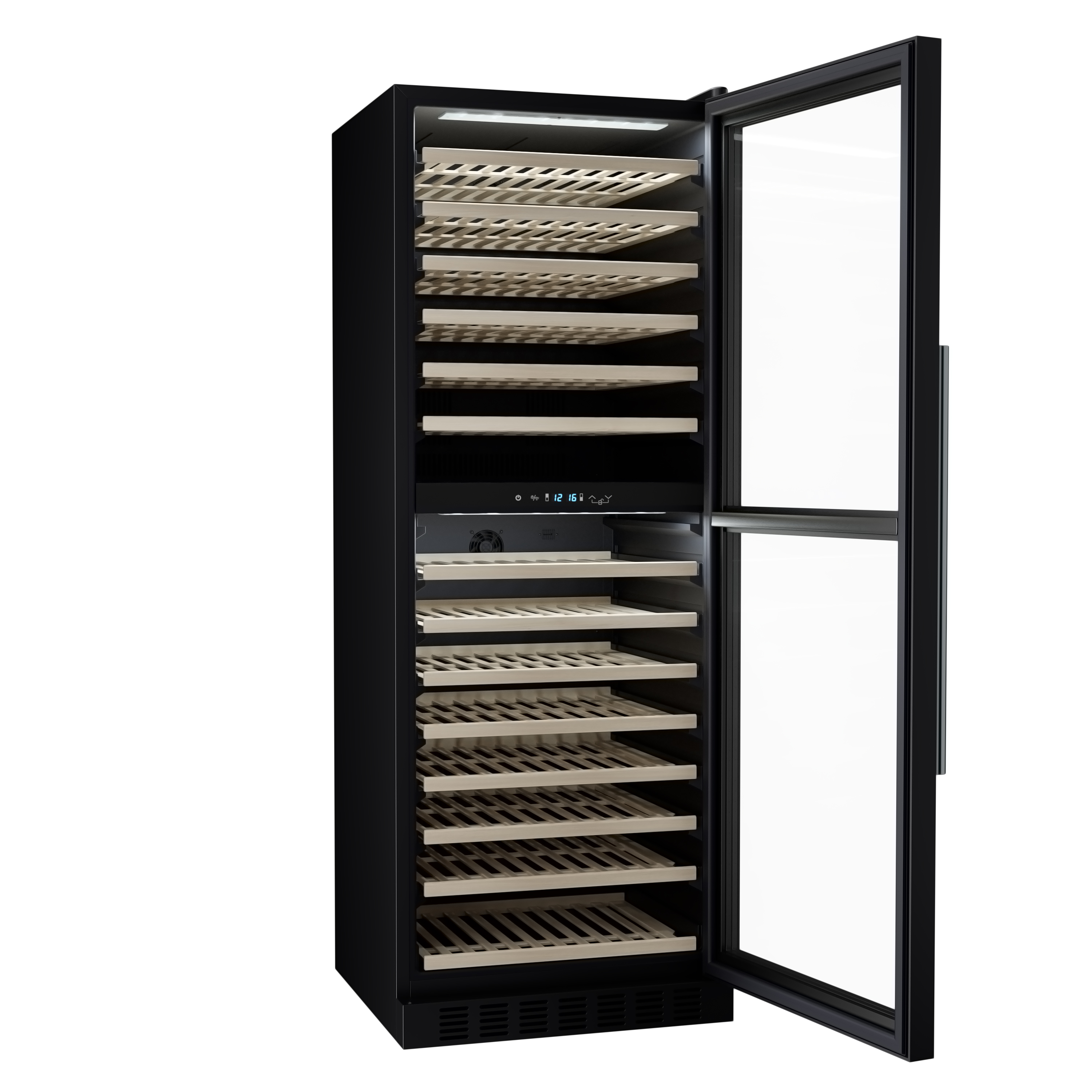 Weinkühlschrank 2 Zonen 163 Flaschen
