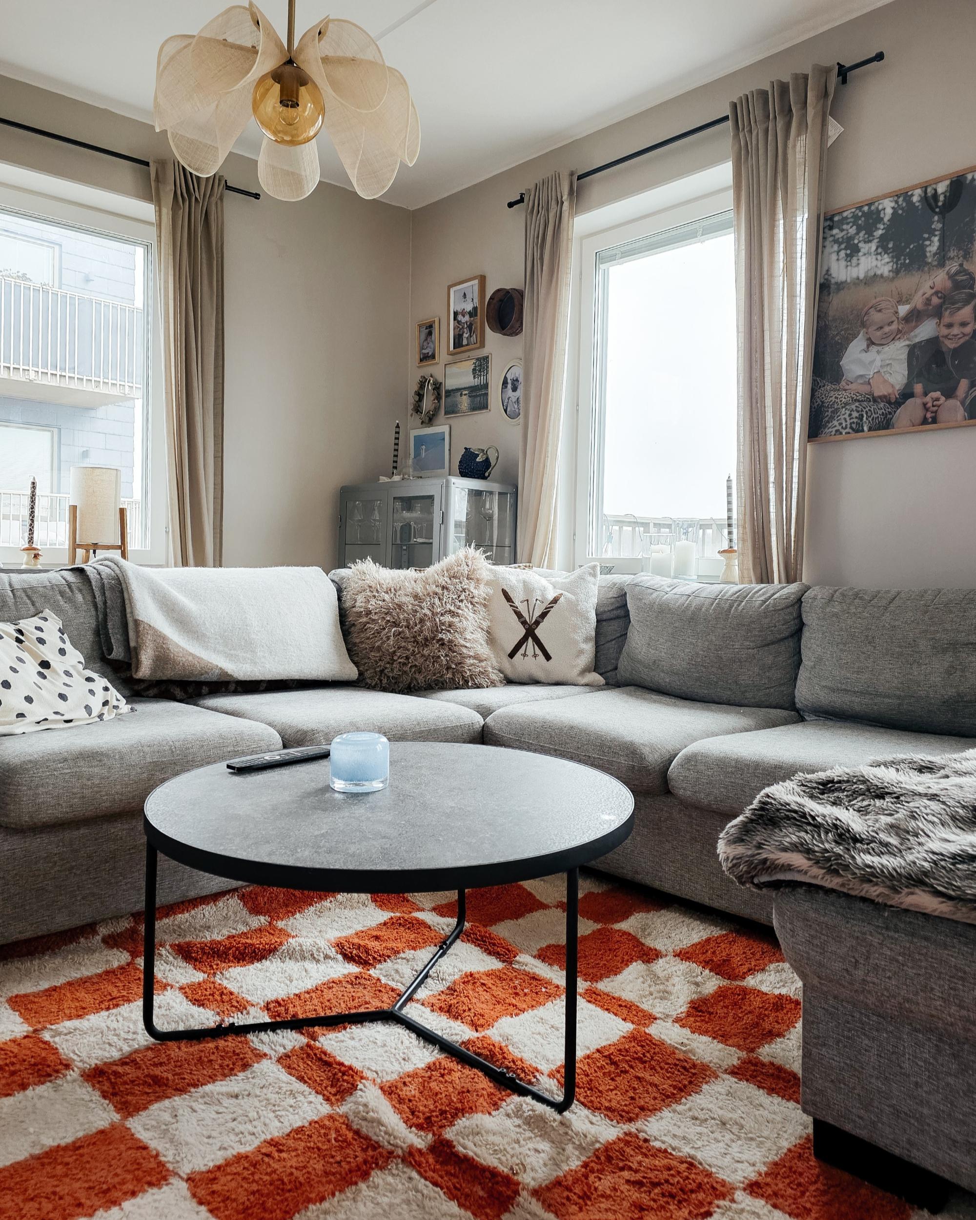 Salontafel MELODY Grijs beton-effect
