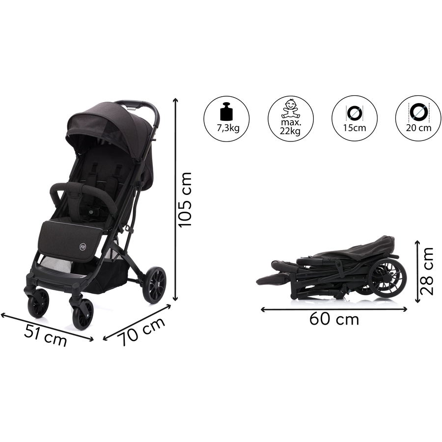 fill Sportwagen Styler Elite Schwarz Melange