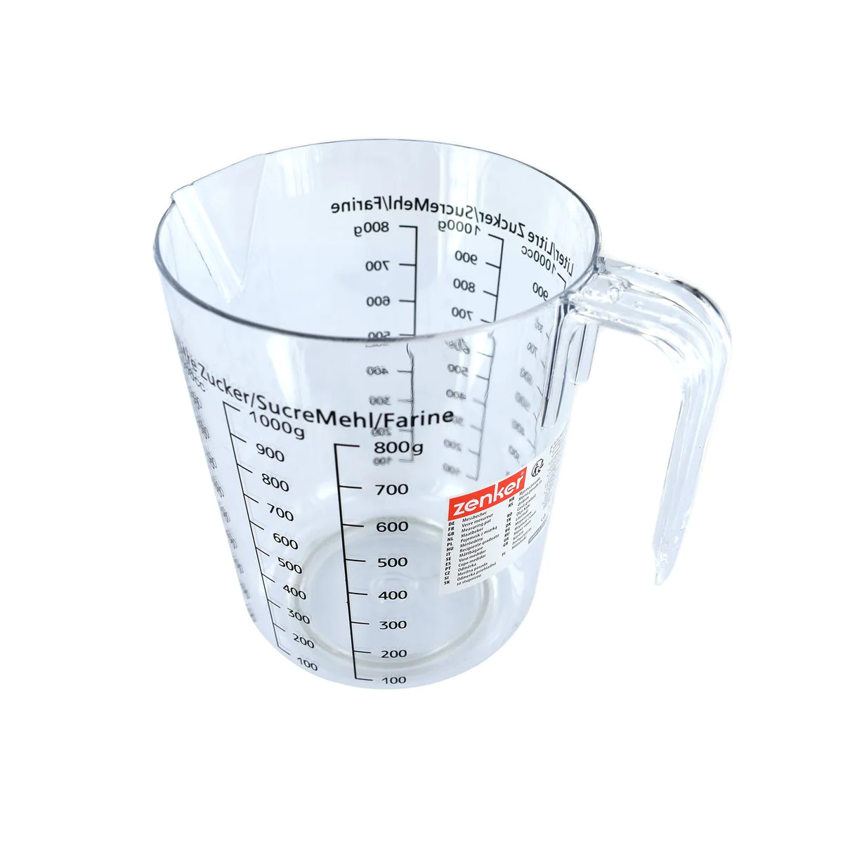 Verre doseur 1 litre Smart Pastry Zenker