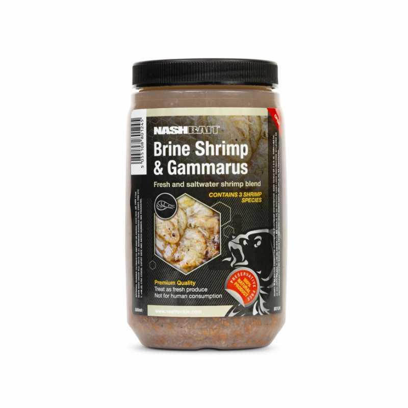 Attractant Liquide Naturel Nashbait Brine Shrimp & Gammarus