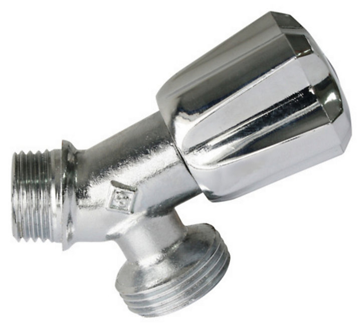 Robinet de machine à laver sans raccord M15x21 / M20x27