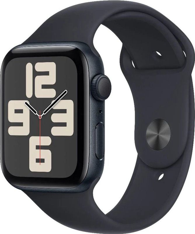 Apple Watch SE 2024 40mm Midnight Aluminium Case with Midnight Sport Band