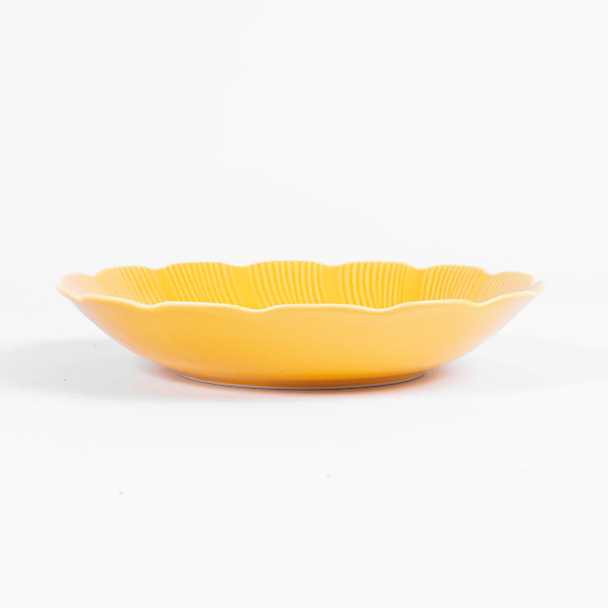 assiette creuse TAHITI Jaune (22cm) OGRE La Fabrique