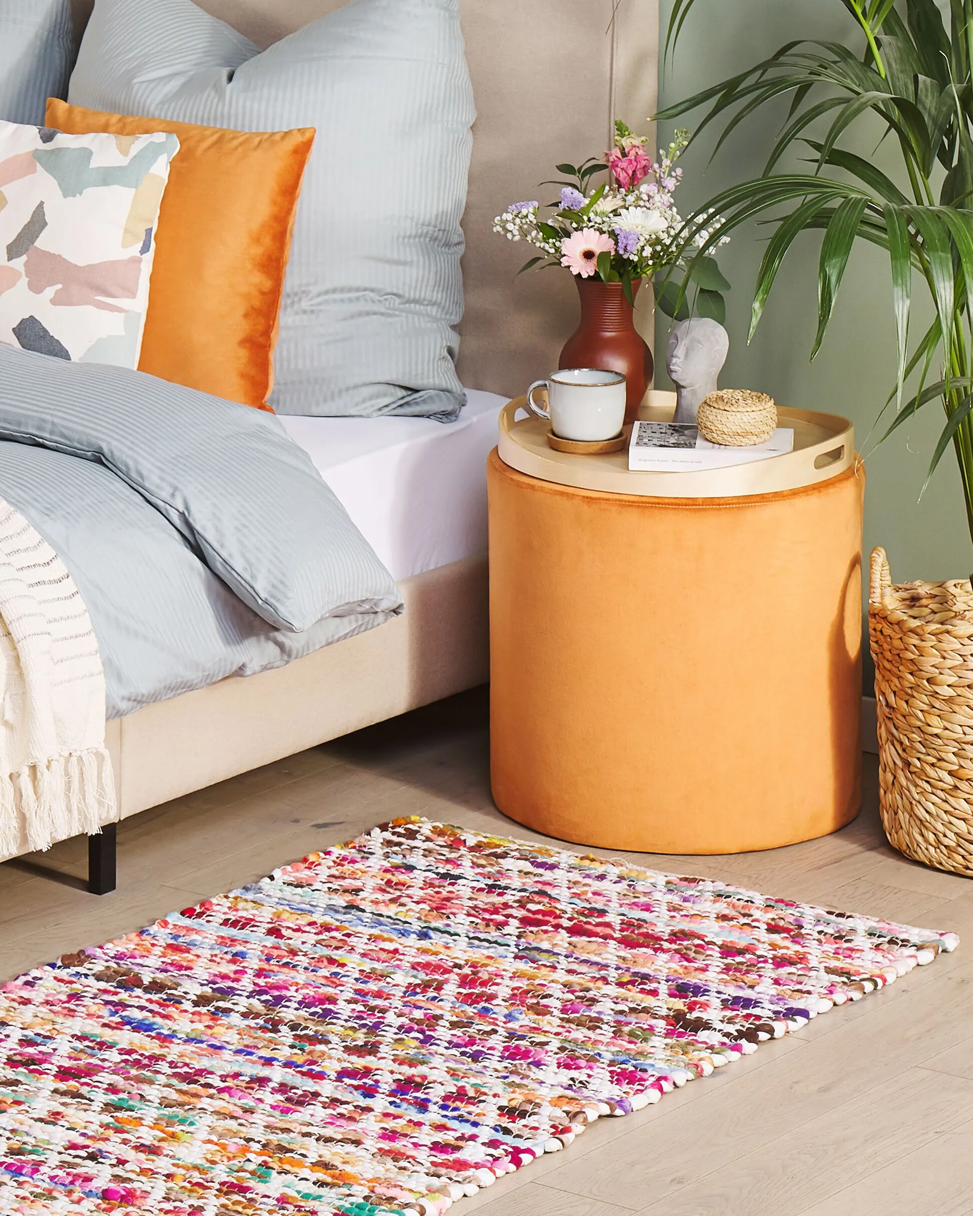 Vloerkleed ARAKLI Meerkleurig 80 x 150 cm