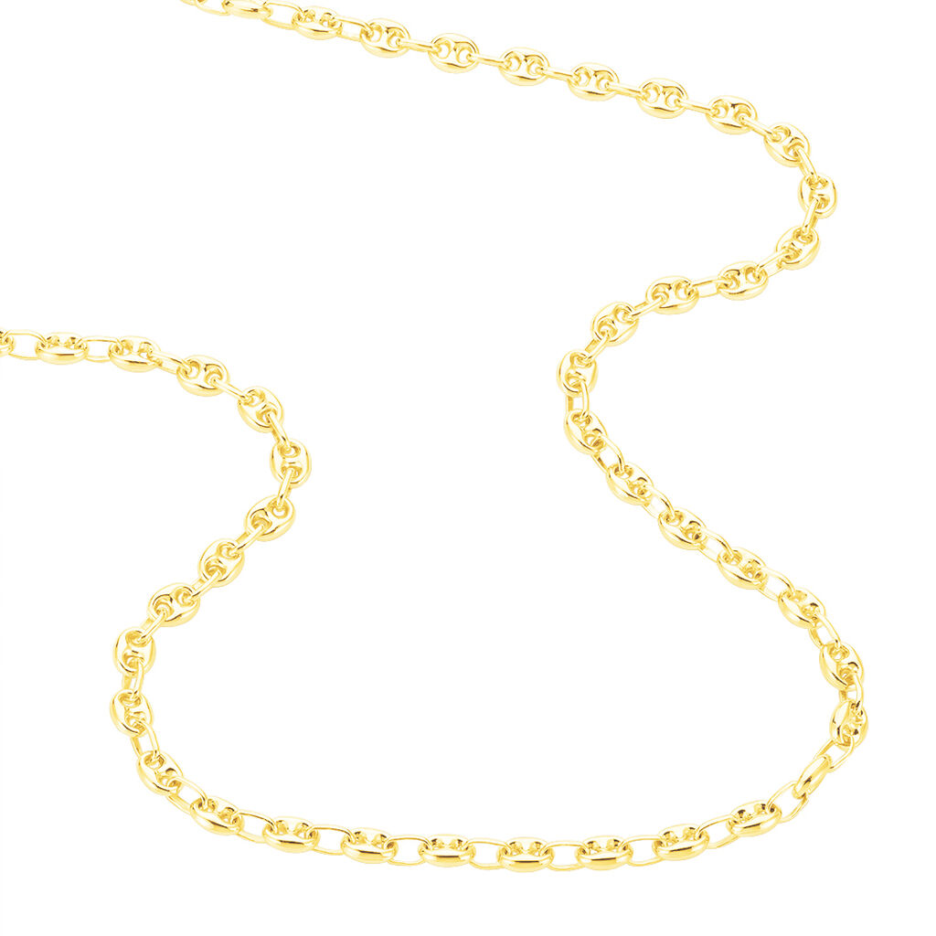 Collier Maille Dami Maille Grain De Cafe Or Jaune