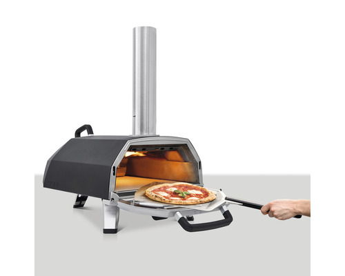 Ooni Karu 16 Pizzaoven Buiten Multi-Fuel 81 x 50 x 83 cm Roestvrij staal Maximale flexibiliteit Verbeterde isolatie en weersbestendigheid