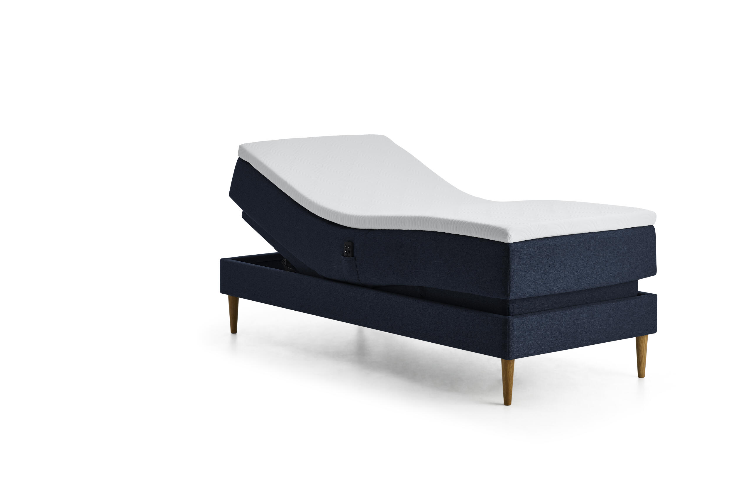 Tempur Relaxation Adj Inkl. Tempur Topper One, 120x200 cm bokselevationsseng
