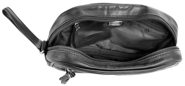 BODENSCHATZ Handgelenktasche echt Leder