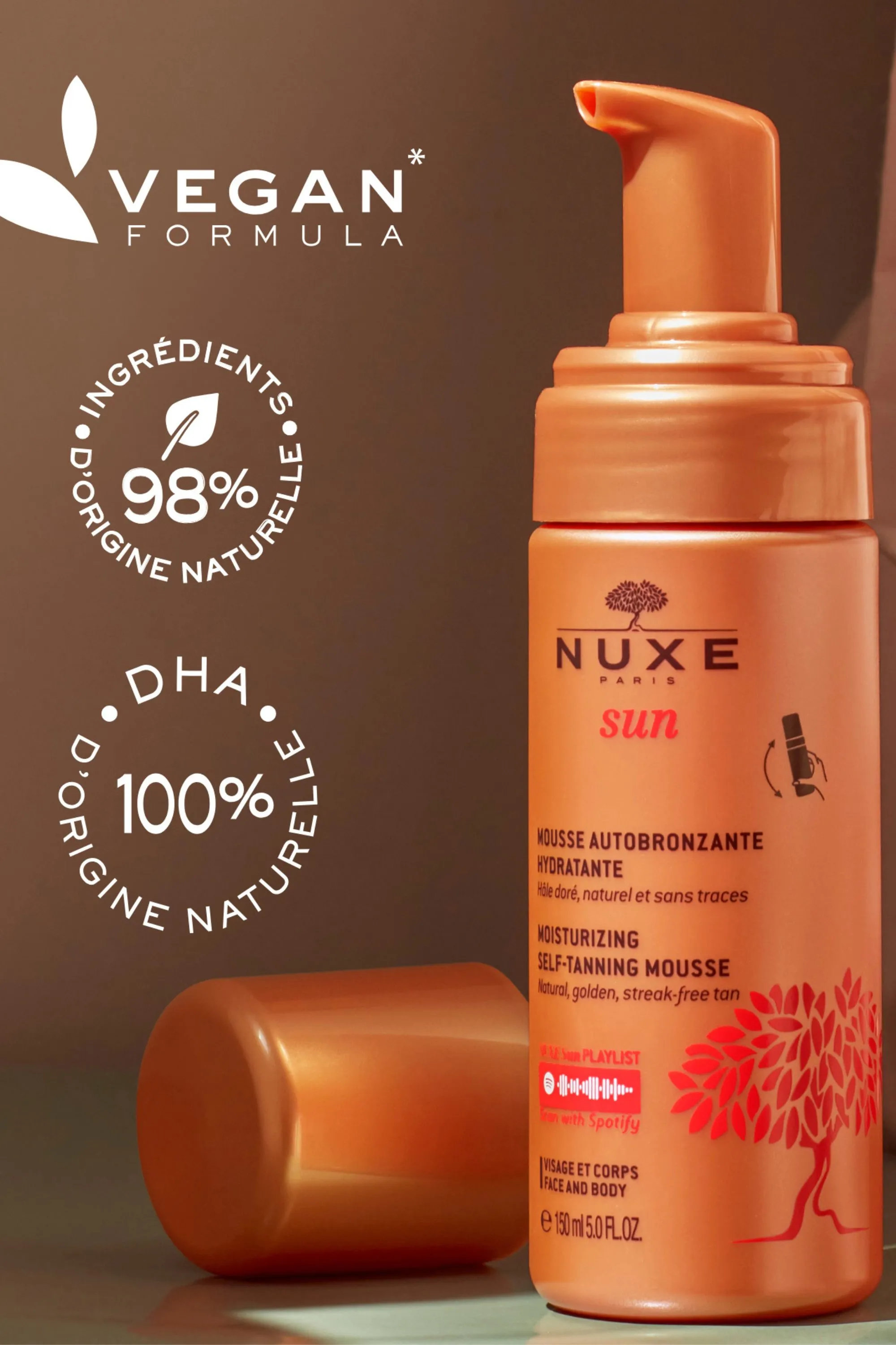 Nuxe Mousse autobronzante hydratante Nuxe Sun-150 ml