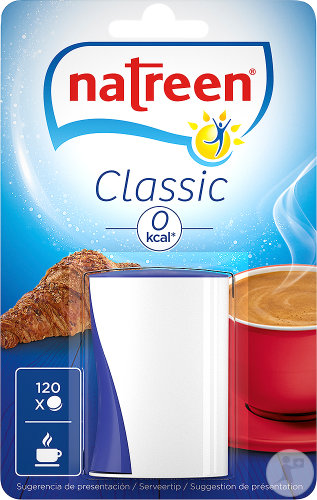 Natreen Classic Édulcorant Saccharine Et Cyclamate 120 Pièces