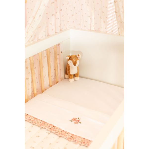 TWF Babykamer Larvik 3-delig Ledikant 60 x 120 - Commode 3 Laden - Hanglegkast