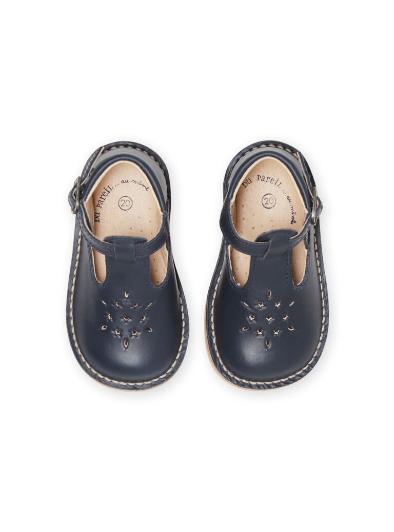 Salomés bleu marine bébé garçon