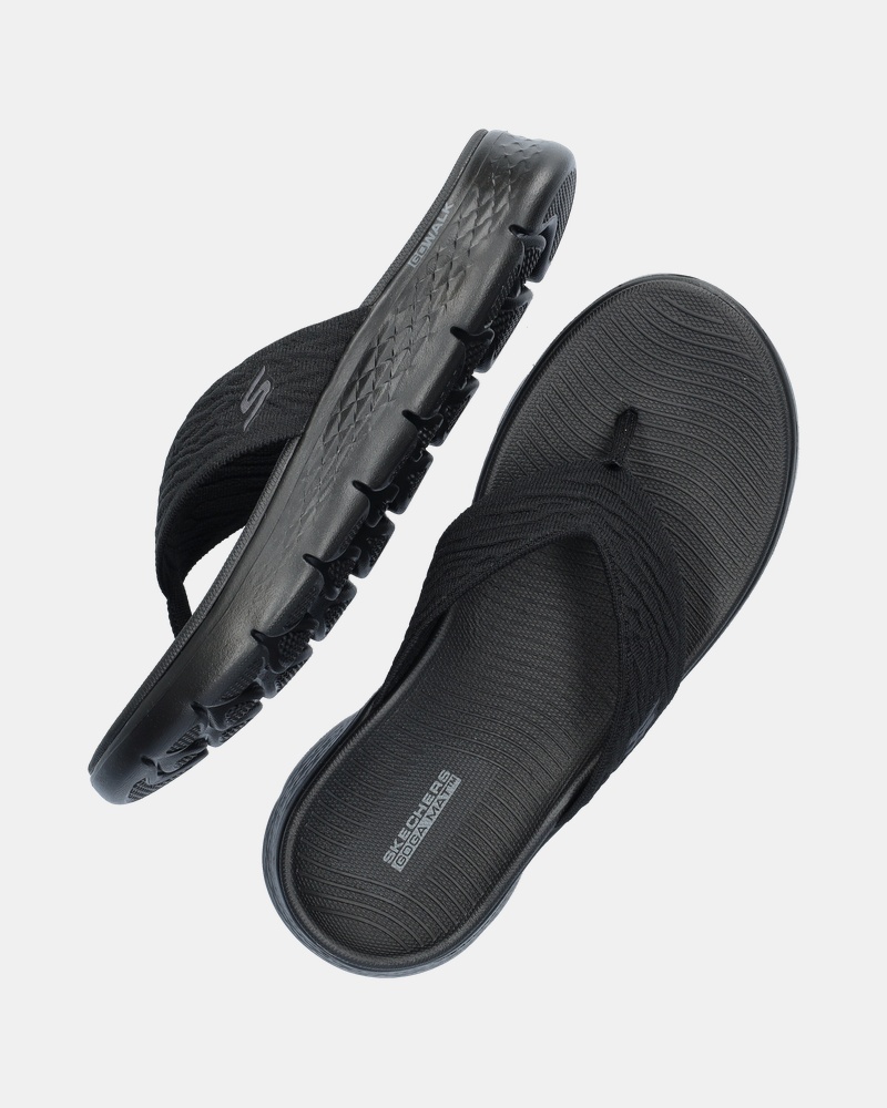 Skechers Go Walk Flex Slippers  - zwart