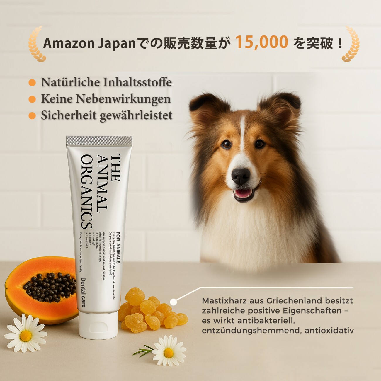 Pawz Road The Animal Organics Zahnpasta Hund