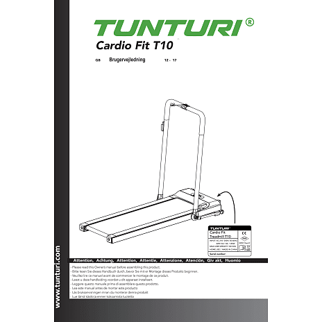 Tunturi Cardio Fit T10 løbebånd