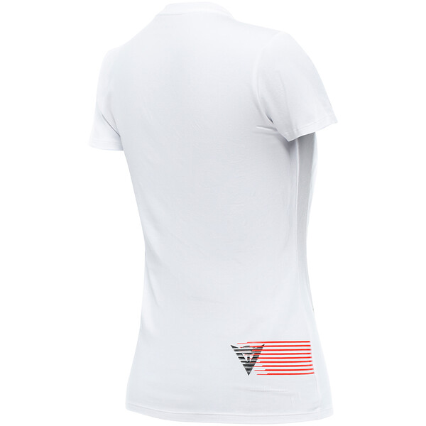 Dainese - T-shirt femme Logo Lady Blanc