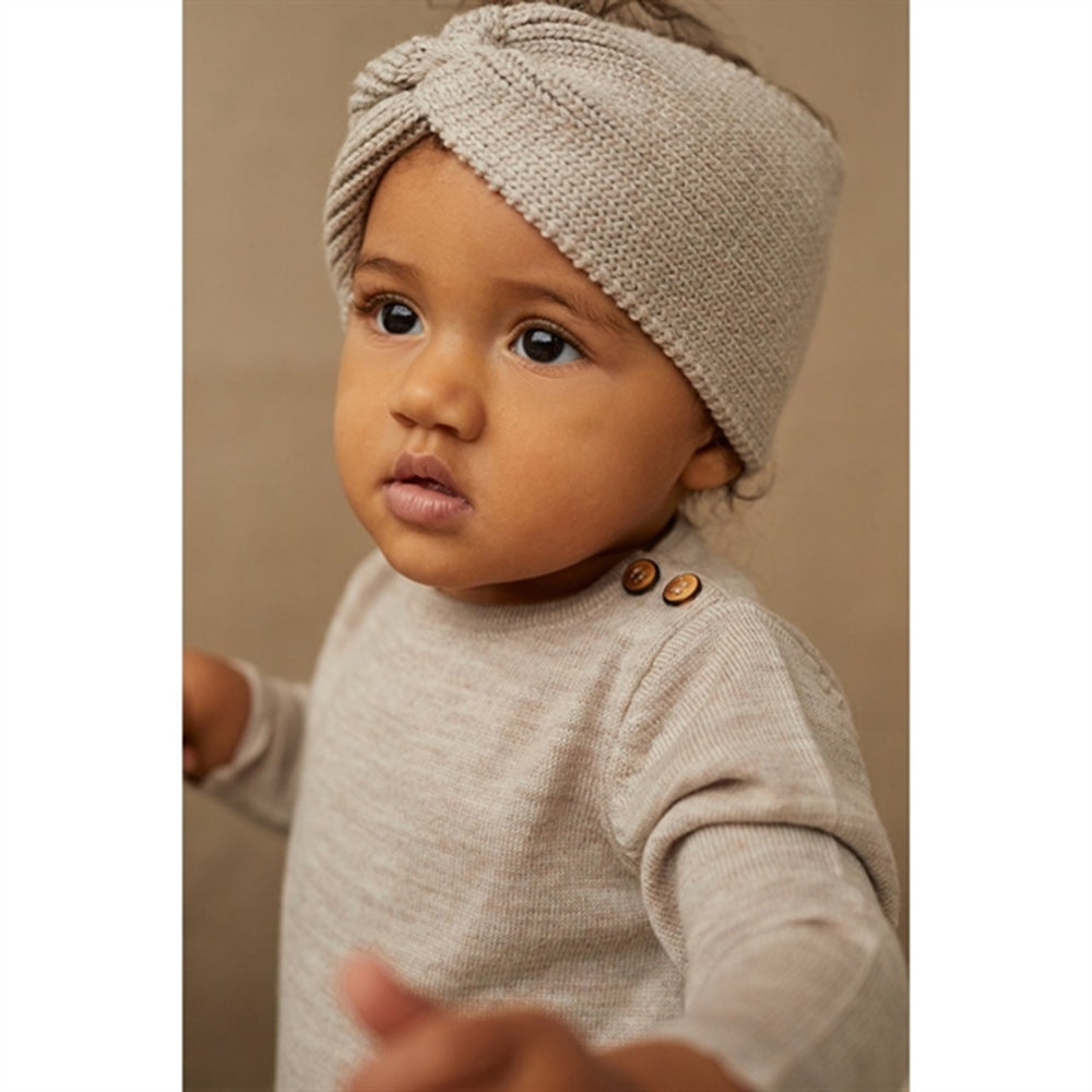 Pandebånd Baby Natur Lys Beige - Lillelam