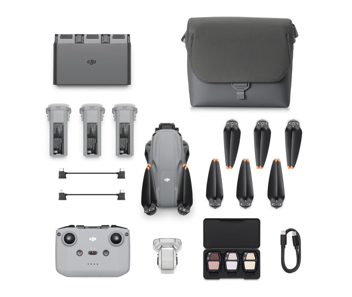 DJI - Air 3S Fly More Combo (DJI RC-N3) - Drone