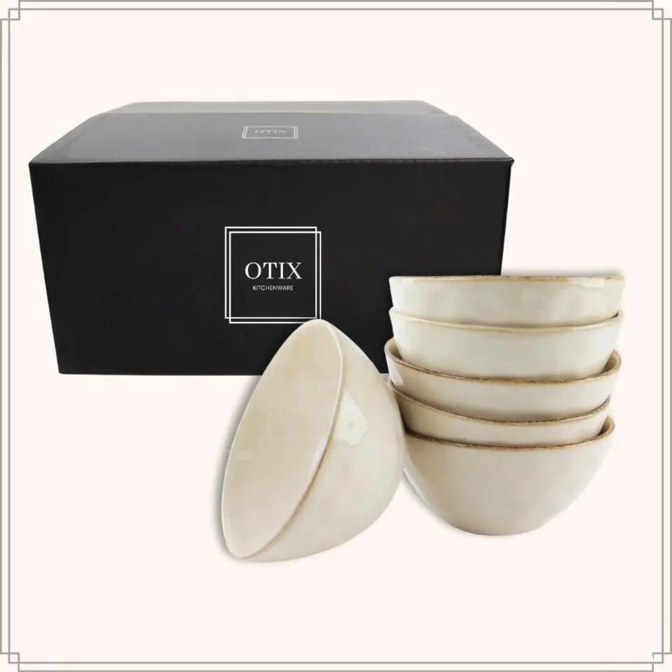 OTIX Soepkommen 6 Persoons Beige 620ml Keramiek