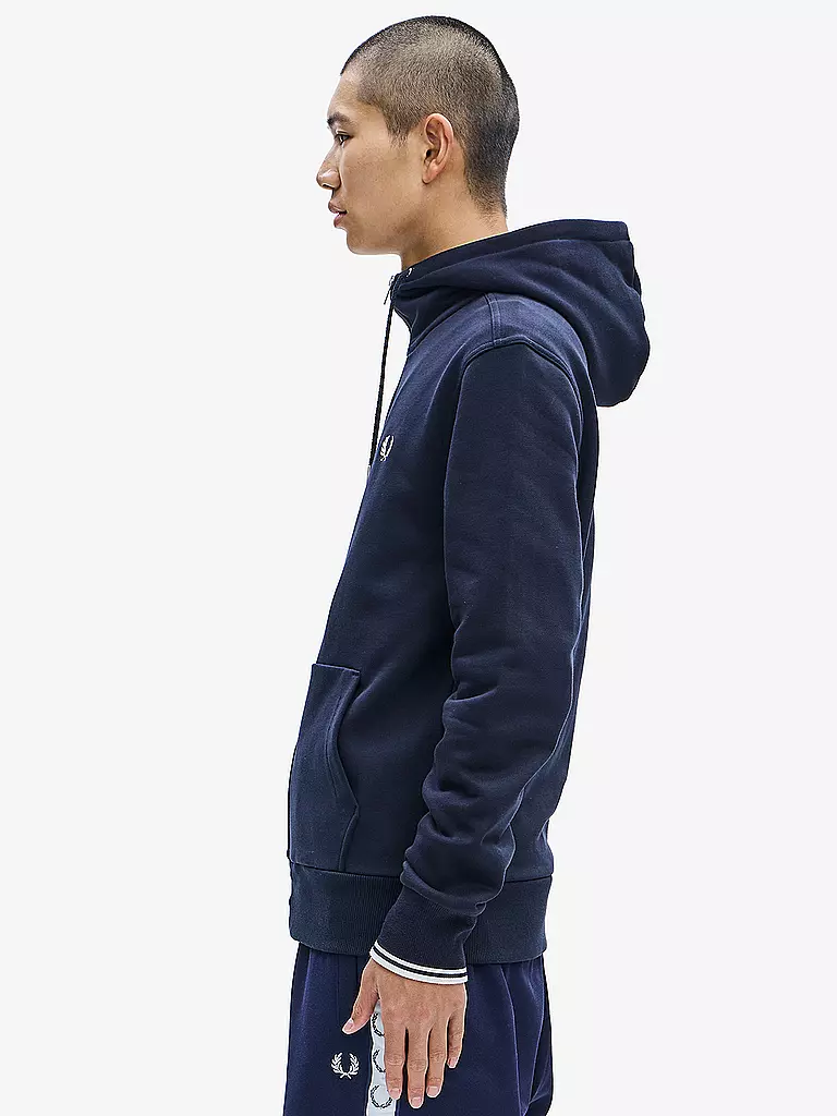 FRED PERRY Sweatjacke  blau