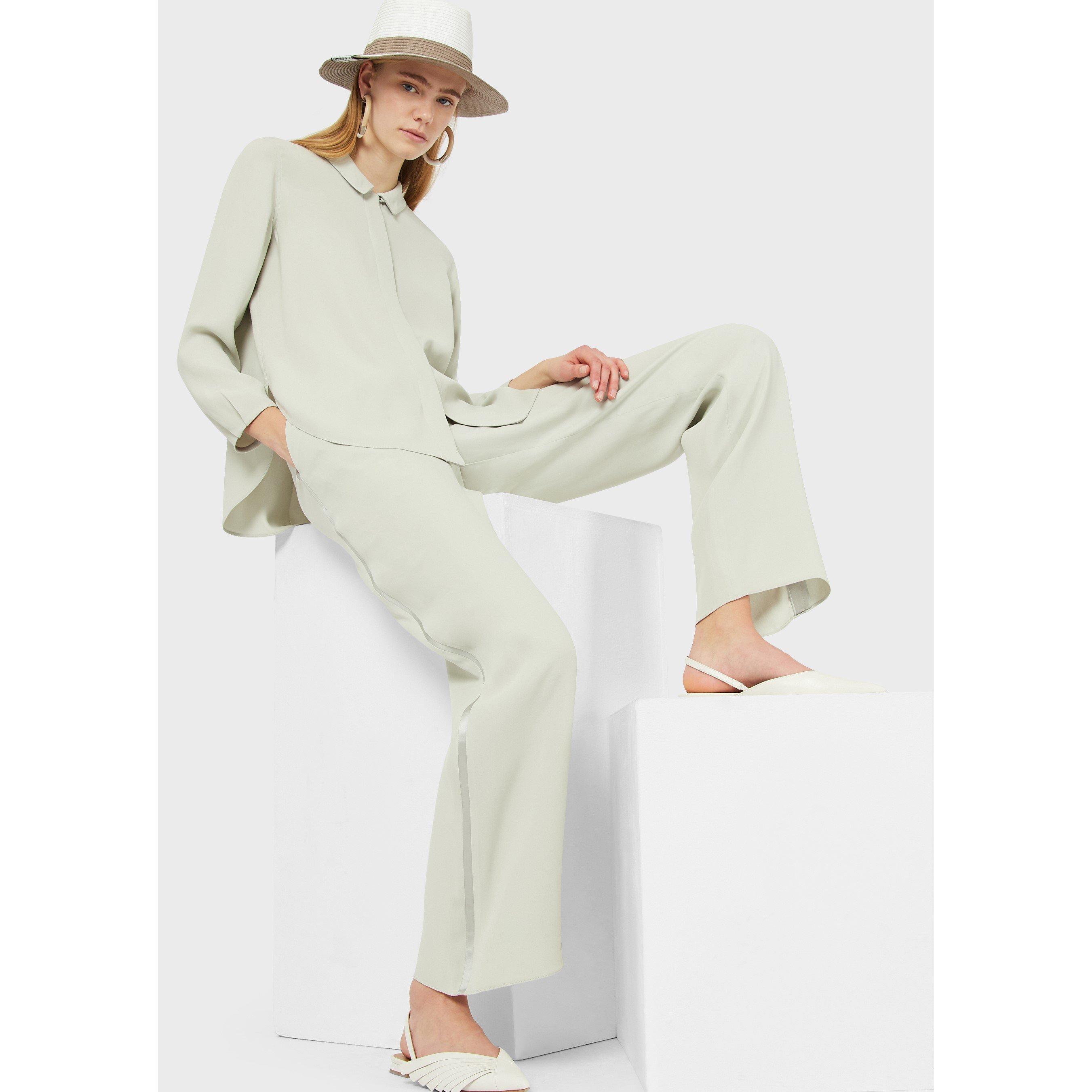 Emporio Armani Straight Leg Trousers