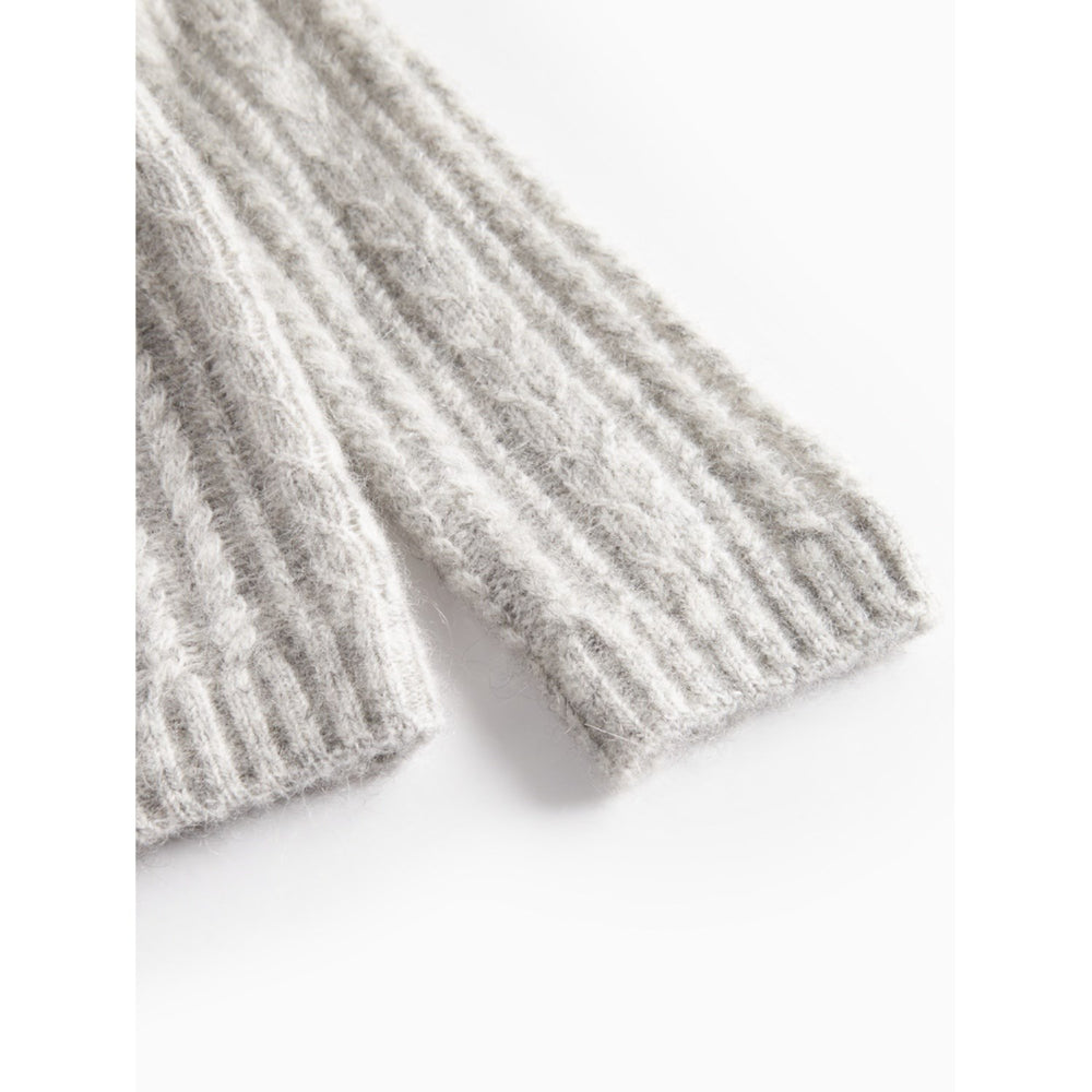 Køb MarMar Mohair Cable Morning Dew Mel. Tavon Strik Cardigan