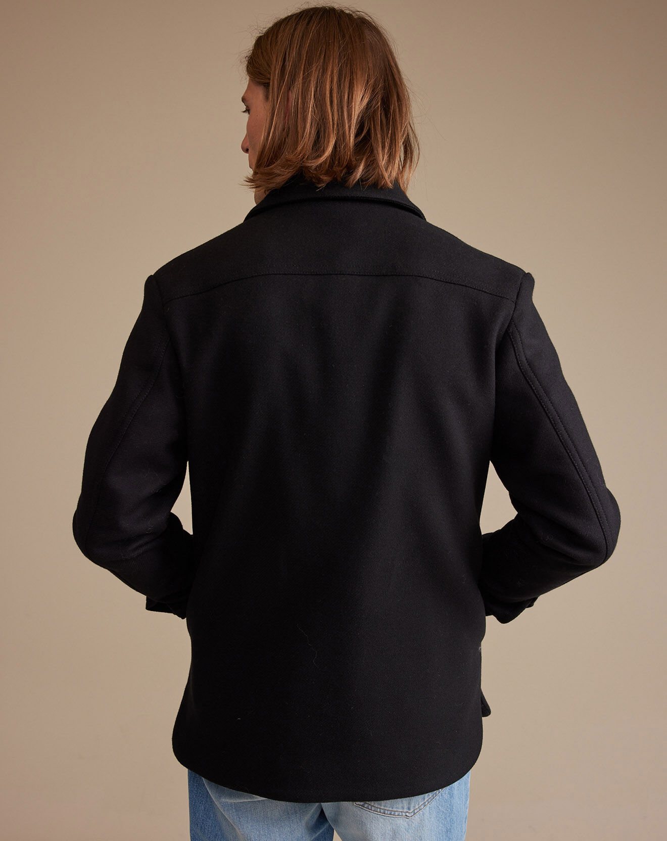 Bellerose Veste en Laine mélangée Caminy noire