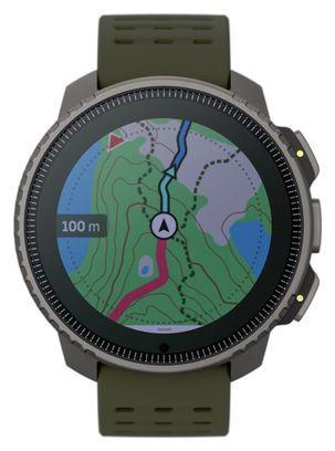 Montre GPS Suunto Vertical Titanium Solar Forest - Kaki