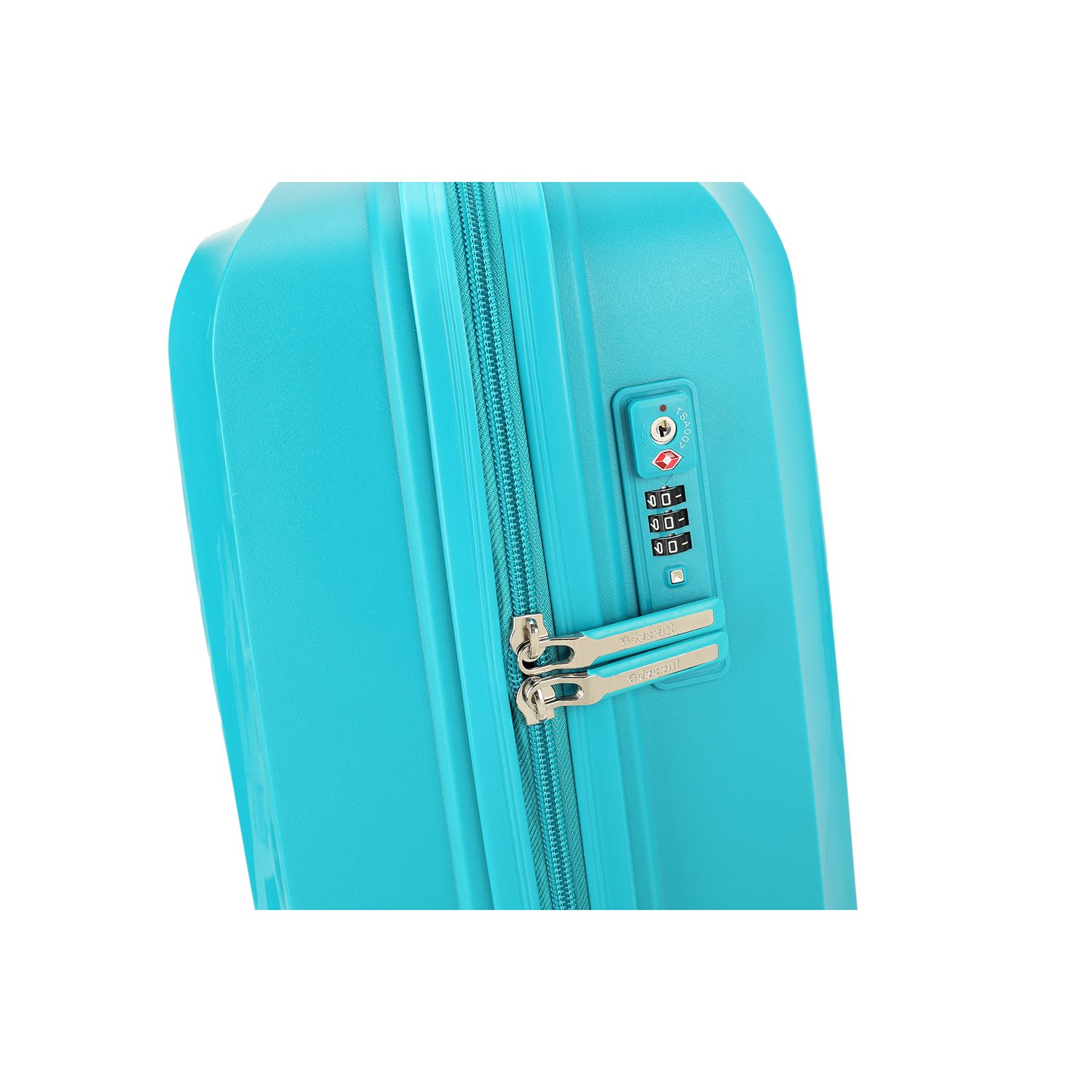 Decent Cross-One Cabin Trolley 55/35 light blue