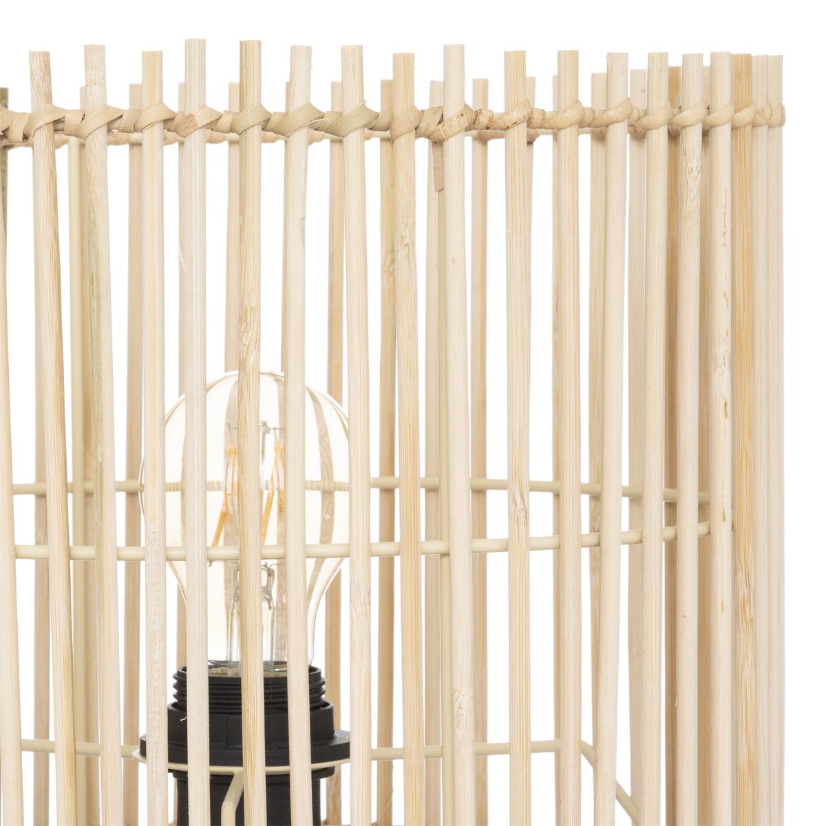 LAMPE DROITE DAVYS NATUREL H.48CM